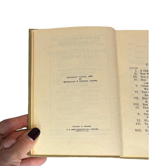 Vintage 1932 The Adventures of Bob White Book by T. Burgess The Bedtime Stories - Picture 3 of 5